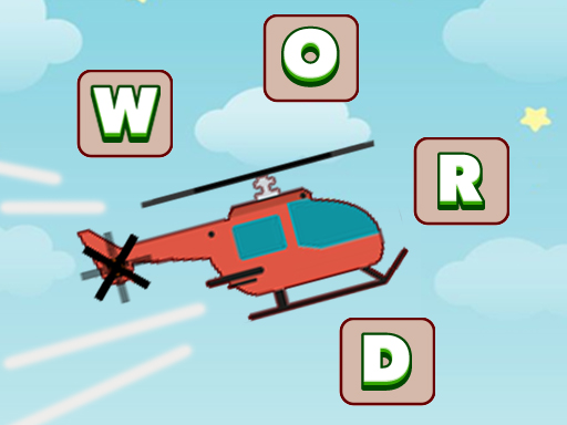 Mathcopter Word gameplay