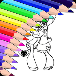 Anime Chibi Coloring Pages gameplay