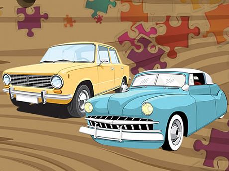 Old Timer Car Jigsaw gameplay